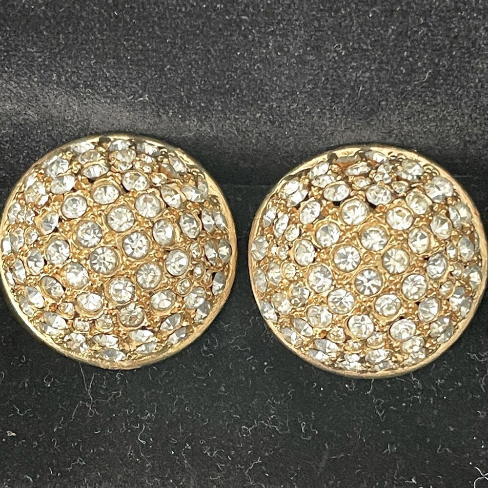 Vintage 80’s Gold and Silver Clip Earrings